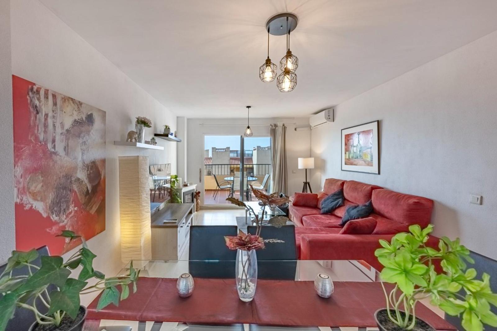 Acogedor Con Vista Al Mar Apartamento